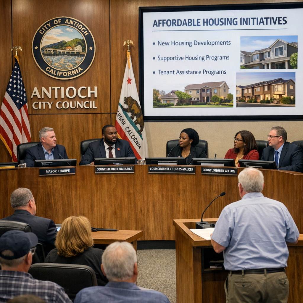 Antioch Advances Affordable Housing Initiatives Amid Community Challenges